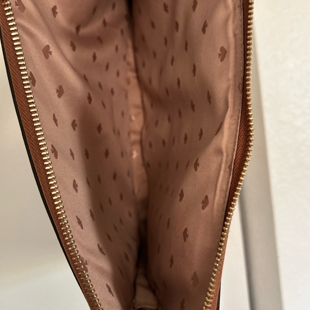 Kate Spade Brown Leather Laptop sleeve - Picture 6 of 9